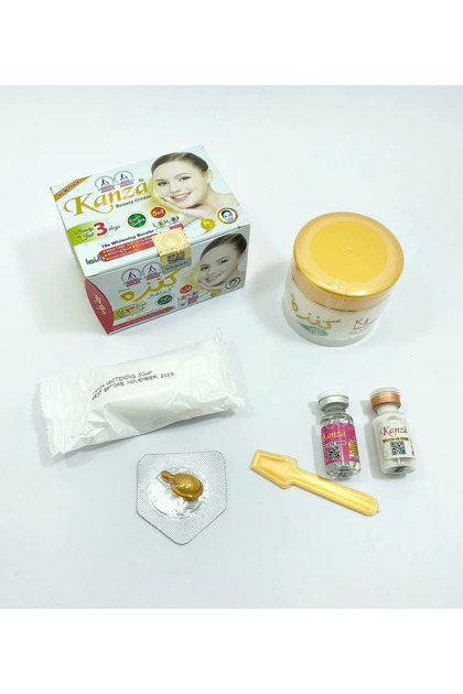 Kaizens Life Kanza 5'li Cilt Bakım Seti – Güzellik Kremi + Serum +