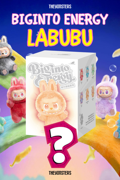 THEYONSTERS Labubu Big Into Energy Serisi Popmart– Koleksiyonluk