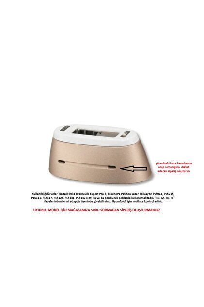 Braun Silk Expert Pro 5 orjinal Lazer Epilasyon Standart Başlık