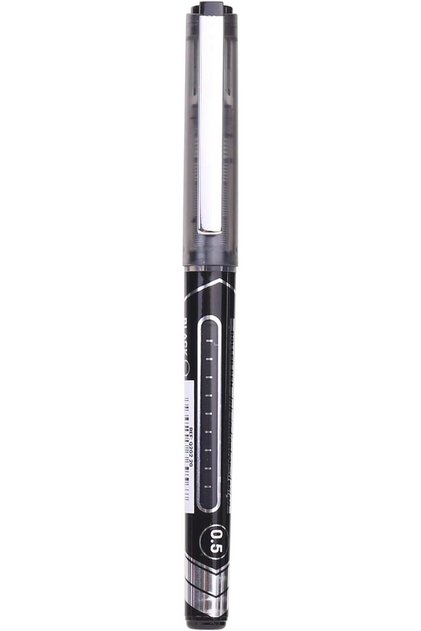 ROLLER PEN .5MM BLACK MATE (1X12)