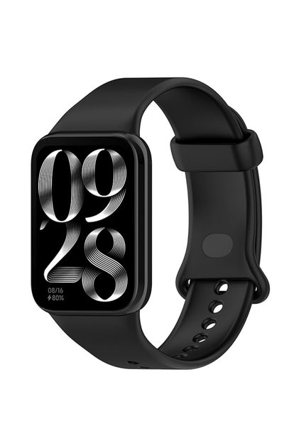Спортна каишка за Xiaomi Mi Band 8 Pro / Band 9 Pro / RedMi Watch 4, Регулируема, Силиконова, Черна