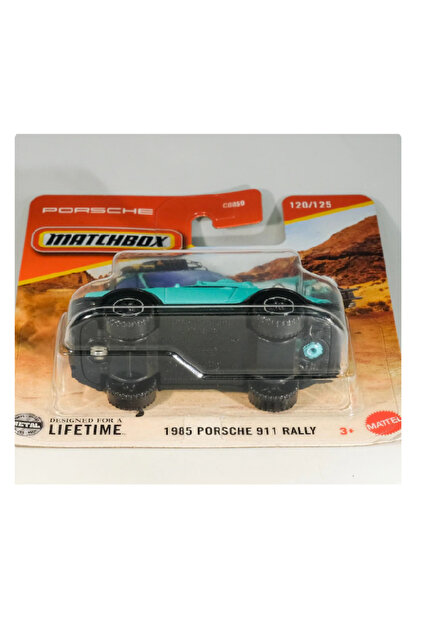HOT WHEELS Matchbox 1985 Porsche 911 Rally 1/64 Ölçek JBT00