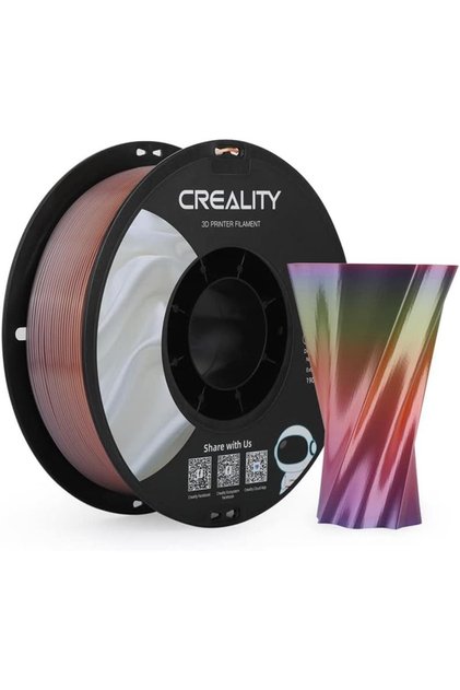 Cr-Silk Rainbow Pla 1,75mm 3D Filament 1Kg - Urhanshop Gönderimli