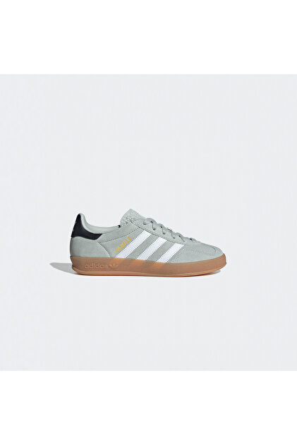 adidas Gazelle Indoor J Kids Gray Sports Shoes- Trendyol