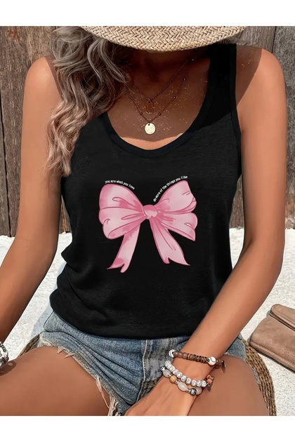Pink Ribbon Printed Women's T-Shirt
