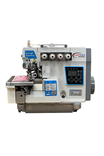 Yuki D5F-5-M03/333 5 İplik Akıllı İp Kesicili Overlok Makinesi