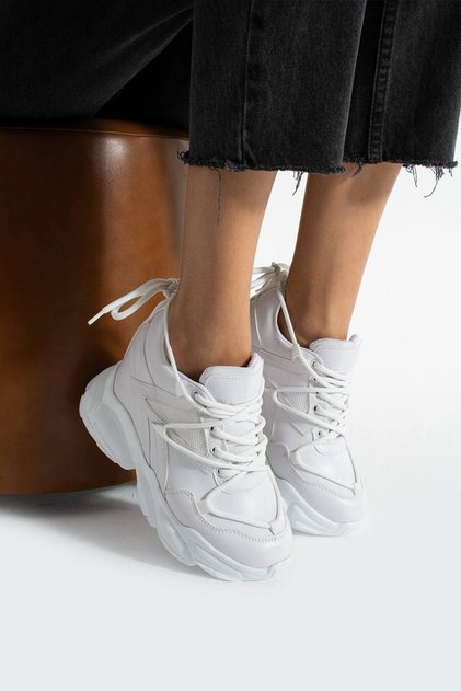 Women's Wedge Sneakers Height [10] cm