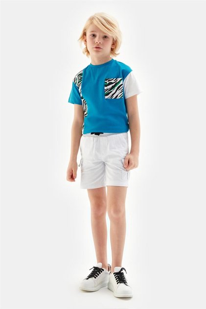 Boy White Shorts