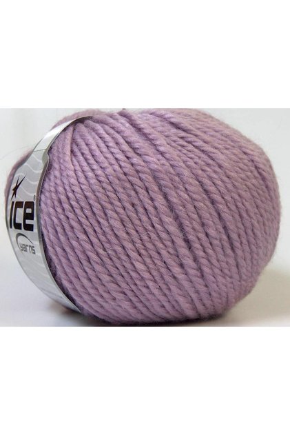 Lot of 4 X 100Gr Skeins Ice Yarns Alpaca Bulky (25% Alpaca 35% Wool) Yarn Lilac