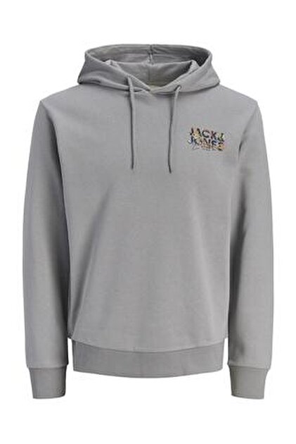 Jack & Jones Jjmakoto Sweat Zip Hood Erkek Sweat 12278607 Sky