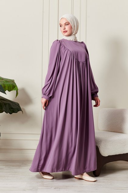 Round Roba Hijab Dress Medina Silk Prayer Dress Modern and Stylish Model