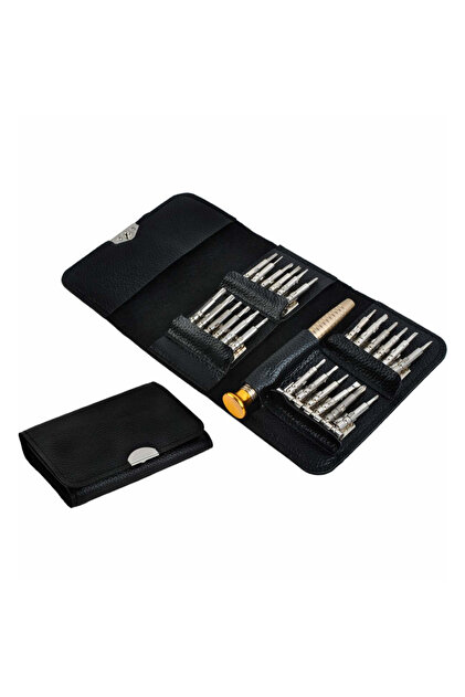 Trusa Surubelnite de Precizie Torx, 25 Piese si Husa Protectie cu inchidere magnetica