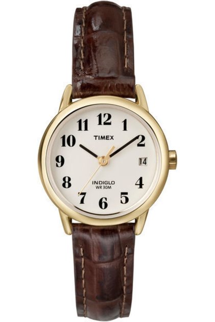Ceas de damă cu cuarț alb Timex-T20071