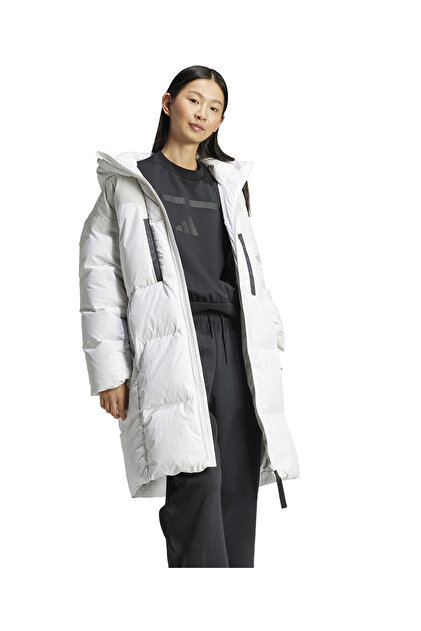 my2602  adidas W Myshelter Parka Kadın Günlük Mont Beyaz - Fiyatı, Yorumları