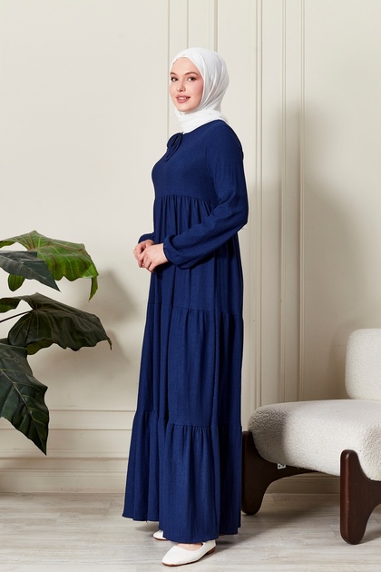 fistan Skirt Layered Wrap Gypsy Dress Hijab Dress Mother's Dress Prayer  Dress- Trendyol