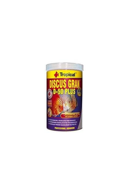 Discus Gran D-50 Plus Discus Balıkları için Renklendirici Granül Balık Yemi 100 Ml 44 Gr