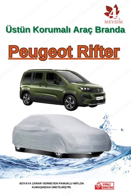 Peugeot Rifter ARABA BRANDA (4 MEVSİM)-GRİ
