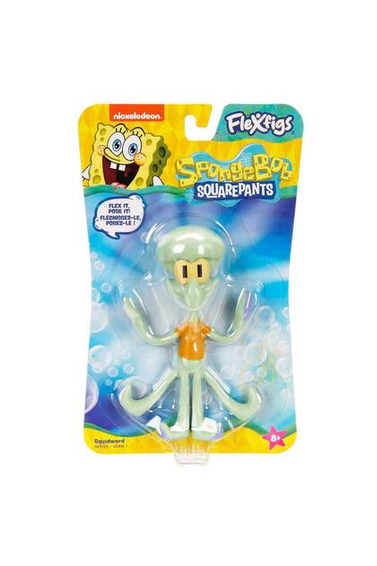 GIOCHI PREZIOSI Flexfigs Sponge Bob Aksiyon Figürü - Squidward