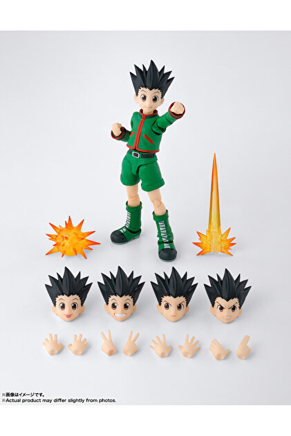 BANDAI Hunter x Hunter S.H.Figuarts Gon Action Figure anime shf