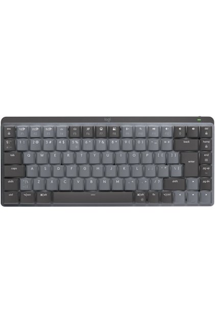 Безжична клавиатура MX Mechanical Performance Mini, осветена, безшумна, USB, BT, US INT, черна