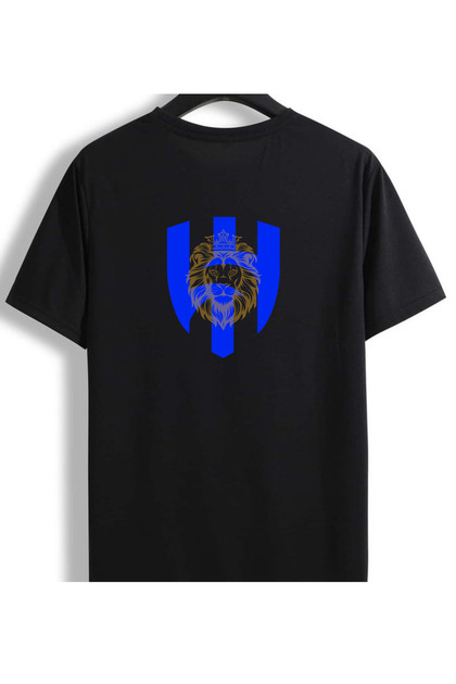 Alhilal Special Design Oversize White and Black T-Shirt