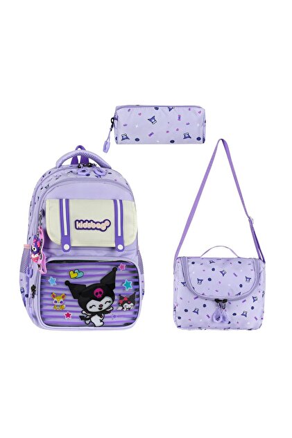 Kuromi Nutrition Primary School Backpack with Pen Holder