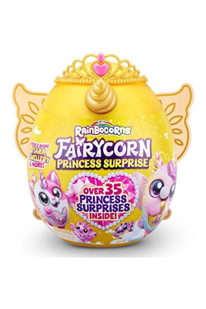 Rainbocorns - Плюшена играчка Fairycorn Princess Surprise