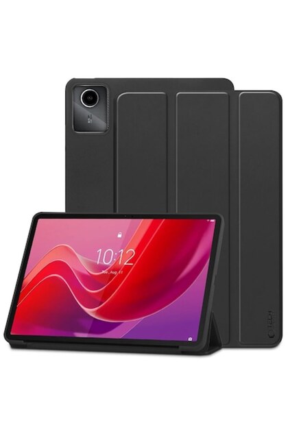 Husă inteligentă compatibilă cu Lenovo Tab M11 / K11E 11 inch Negru