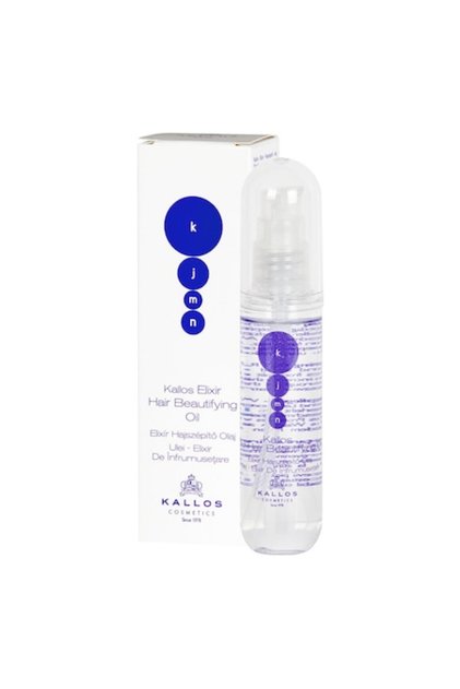Ulei de înfrumusețare a părului Kallos Elixir - Ulei de păr pentru netezime și strălucire 50 ml