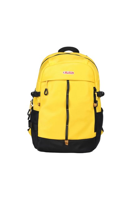 Rucsac Modern Fit, Poliester, 28L, Husă pentru tabletă, Galben, 44×31×16cm