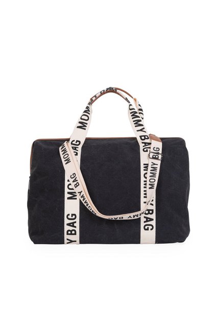 Geanta de infasat Mommy Bag Signature Negru