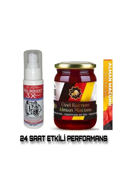 Genel Markalar Big Boost 3x Effect Delayer Hardener Cream Alman