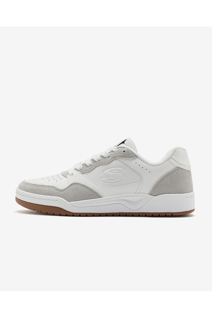 Skechers KOOPA - VOLLEY LOW LIFESTYLE Erkek Beyaz Sneakers 183241