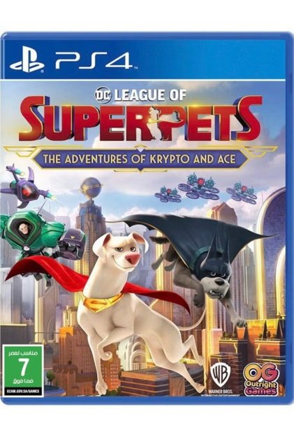 PS4 THE EAGUE OF SUPER PETS THE ADVENTURES OF KRYROT AND ACE- PlayStation 4