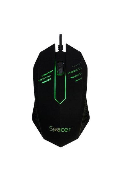 Distanțier pentru mouse, iluminare RGB, negru