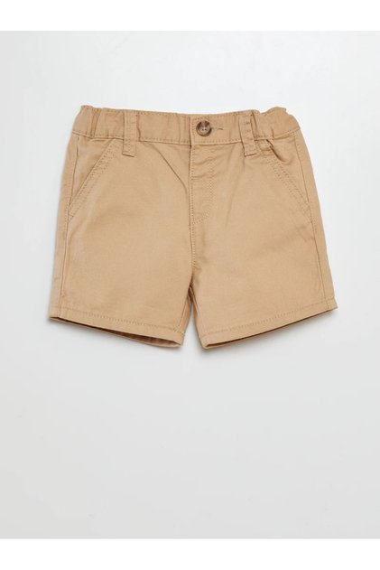 Baby Child 100% Cotton Beige Shorts Casual Cut