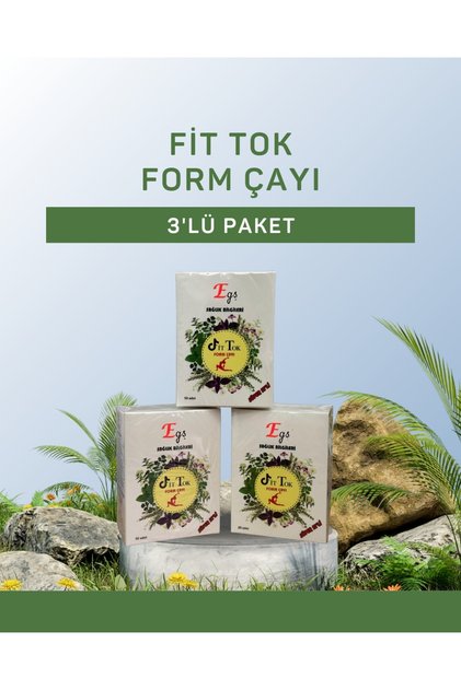 FİTTOK FORM ÇAYI ÜÇ PAKET