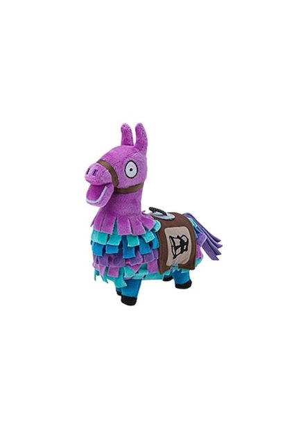 Jucărie de pluș, Lamă, Stil Fortnite, Multicolor, 29 cm