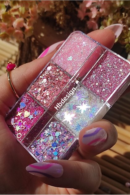 Glitter Creamy Gel Shadow Glitter Palette