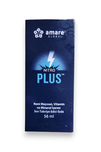 Amare Global Nitro Plus 56 ml Premium Sıvı Takviye Noni CoQ10 Çinko Krom B Vitamin Kompleksi