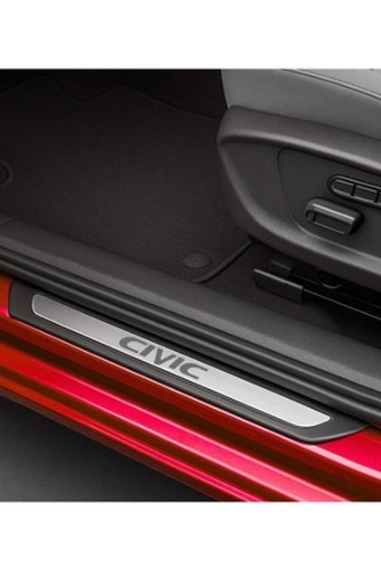 Honda Civic Old Krom Kapı Eşiği Tüm Modeller Uyumlu 4 Prç