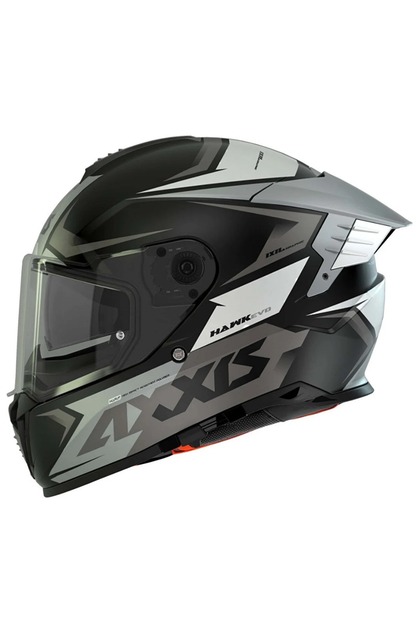 Axxis HAWK SV EVO IXIL A02 MATT TITANIUM MOTOSİKLET KASKI ECE