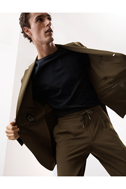 Tailored Fit Katlanabilir Blazer Ceket