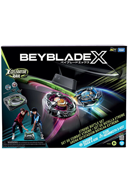 TOYFEST Beyblade Kapışma Arenası X-celerator Rail Extreme Battle