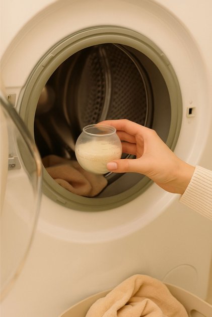 Çamaşır Yıkama Silikon Detejjan Dozaj Topu Ekolojik, Yeniden Kullanılabilir, Alman Üretimi