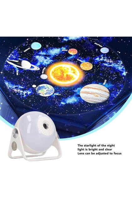 Full Star Projection Light, High Definition Night Light Projector Great for Party