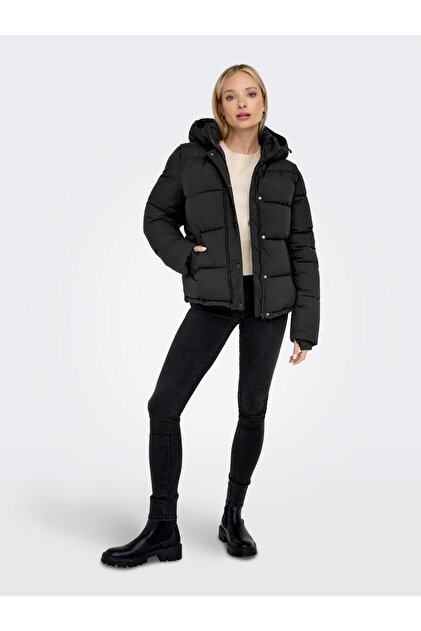 ONLY Dames ONLANN Premium Puffer Coat X-Long OTW jas, bruin, M, bruin, M