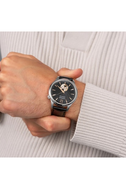 Citizen Mechanical Open Heart Nh9131-14E Otomatik Erkek Kol Saati
