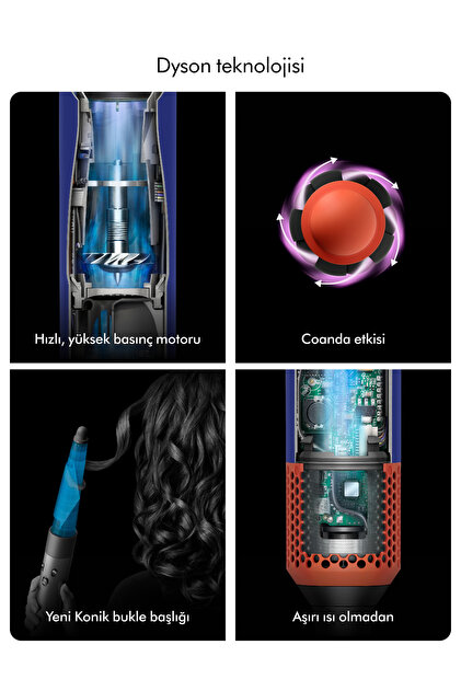 DYSON Airwrap I.d.™ Saç Şekillendirme Ve Kurutma Seti Kıvırcık