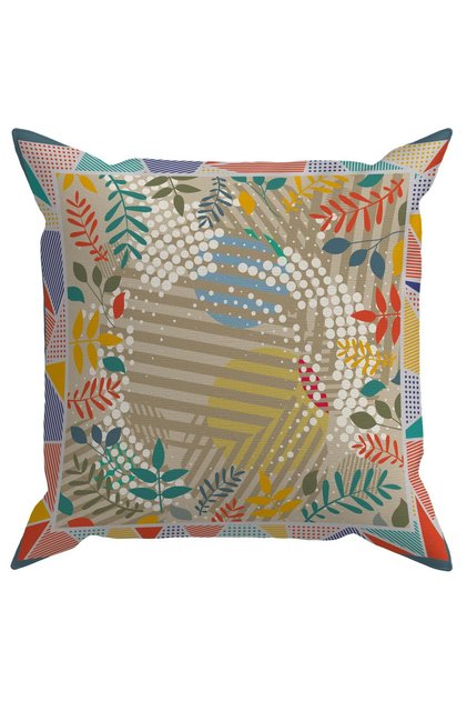 Ethnic Throw Pillow Case Ds7